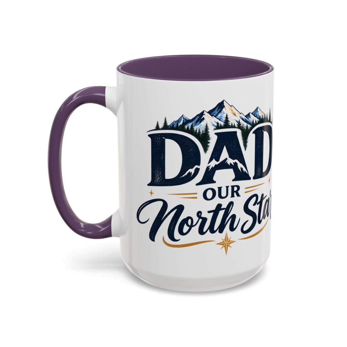 Adventure Compass Mountain Coffee Mug
