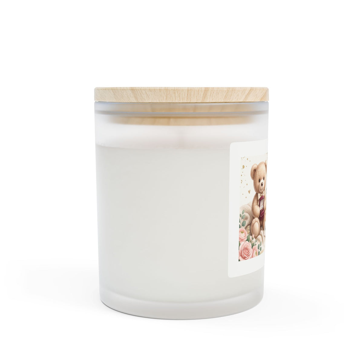 Frosted Glass Candle, 11oz