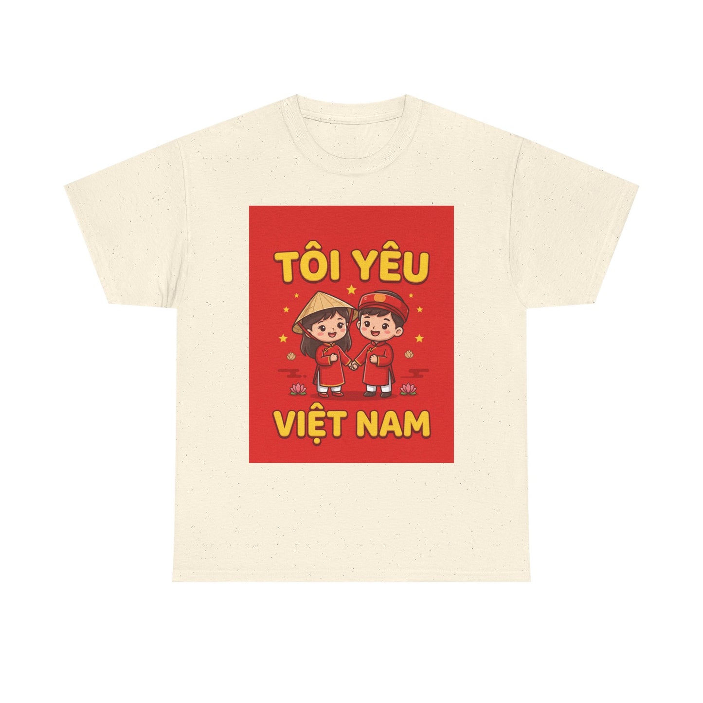 T-Shirt - "Tôi Yêu Việt Nam" Cute Couple Vietnam Pride Tee